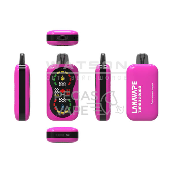 Электронная сигарета LANAVAPE TURBO 22000 (Смешанные ягоды) Электронная сигарета LANAVAPE TURBO 22000 (Смешанные ягоды)