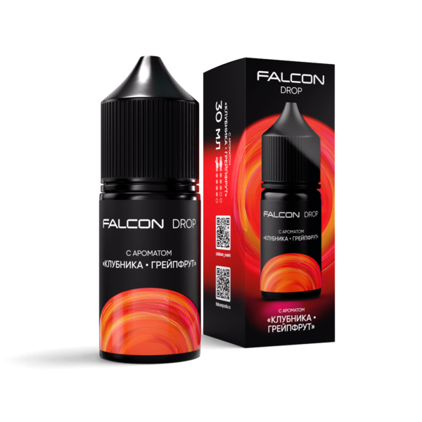 Жидкость FALCON DROP 30мл (Клубника грейпфрут) 30 мл 2% (20 мг/мл) Жидкость FALCON DROP 30мл (Клубника грейпфрут) 30 мл 2% (20 мг/мл)