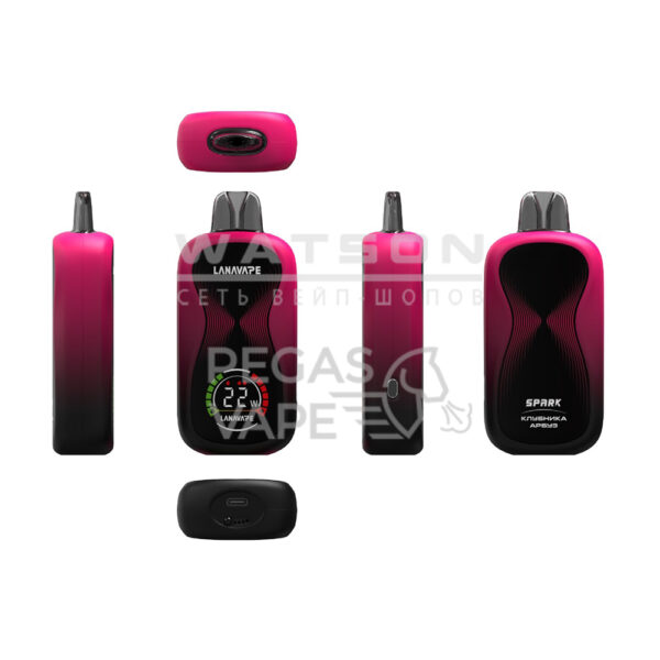 Электронная сигарета LANAVAPE SPARK 30000 (Черешня) Электронная сигарета LANAVAPE SPARK 30000 (Черешня)