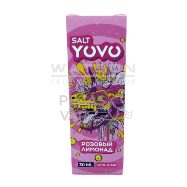 Жидкость YOVO Salt (Розовый лимонад) 30 мл 2% (20 мг/мл) Жидкость YOVO Salt (Розовый лимонад) 30 мл 2% (20 мг/мл)