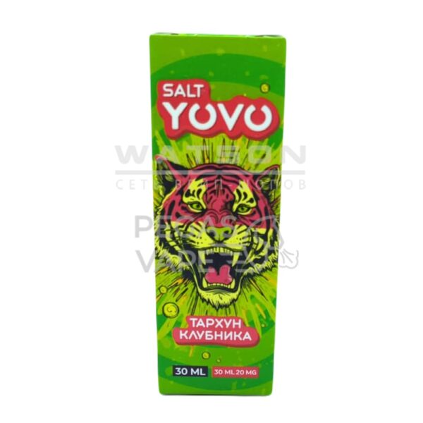 Жидкость YOVO Salt (Тархун клубника) 30 мл 2% (20 мг/мл) Жидкость YOVO Salt (Тархун клубника) 30 мл 2% (20 мг/мл)