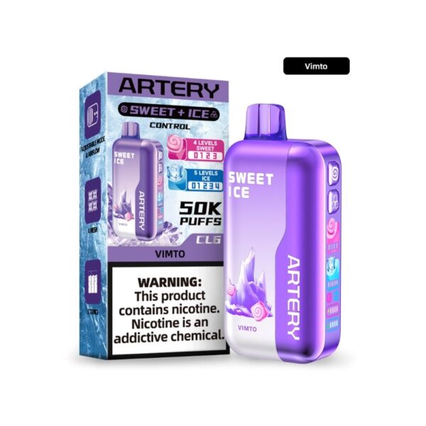 Электронная сигарета Artery CL6 50000 (NIC+ICE edition) (ВИМТО Голубика апельсин) Электронная сигарета Artery CL6 50000 (NIC+ICE edition) (ВИМТО Голубика апельсин)