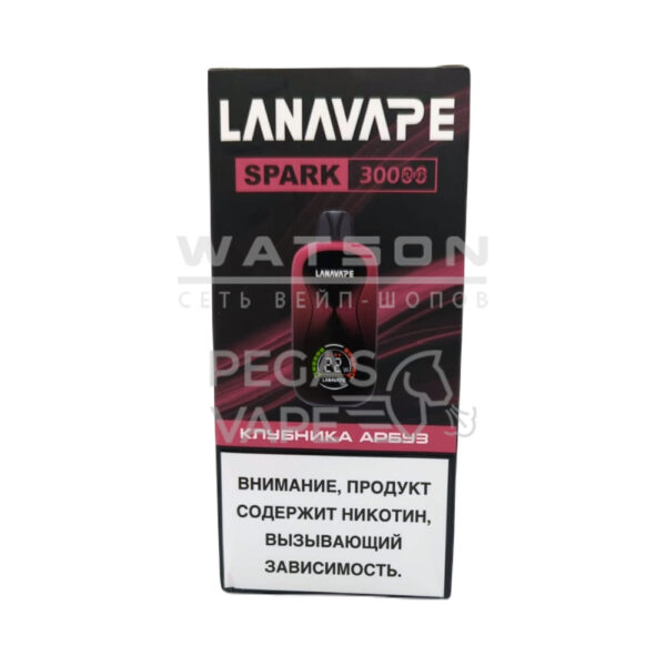 Электронная сигарета LANAVAPE SPARK 30000 (Клубника арбуз) Электронная сигарета LANAVAPE SPARK 30000 (Клубника арбуз)