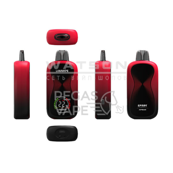 Электронная сигарета LANAVAPE SPARK 30000 (Арбуз) Электронная сигарета LANAVAPE SPARK 30000 (Арбуз)