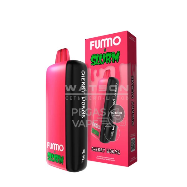 Электронная сигарета Fummo SLURM INDIC 10000 (Кислые Вишневые Червячки) Электронная сигарета Fummo SLURM INDIC 10000 (Кислые Вишневые Червячки)