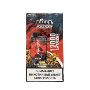 Электронная сигарета Fizzy Pandora 12000 (Ванильный табак)