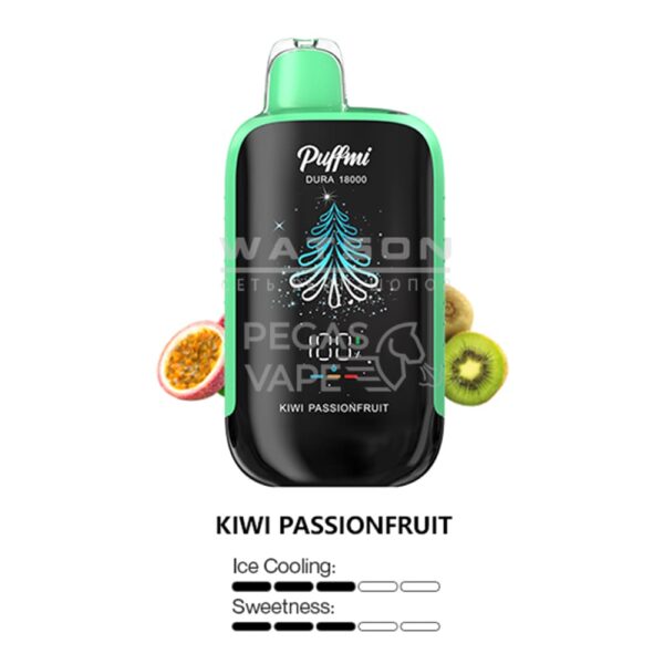 Электронная сигарета PUFFMI DURA 18000 (Киви маракуйя) Электронная сигарета PUFFMI DURA 18000 (Киви маракуйя)