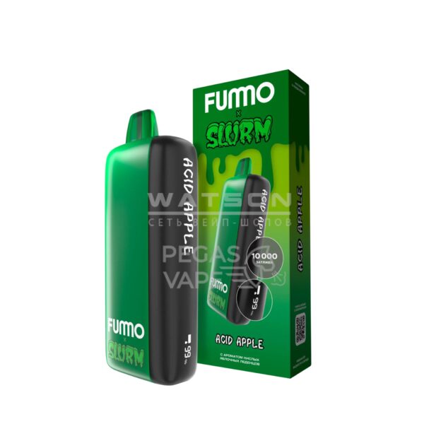 Электронная сигарета Fummo SLURM INDIC 10000 (Кислые Яблочные Леденцы) Электронная сигарета Fummo SLURM INDIC 10000 (Кислые Яблочные Леденцы)