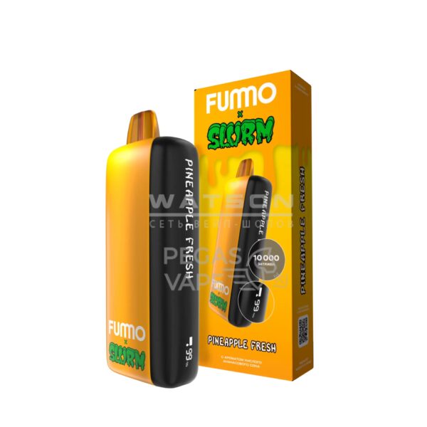 Электронная сигарета Fummo SLURM INDIC 10000 (Кислый Ананасовый Сок) Электронная сигарета Fummo SLURM INDIC 10000 (Кислый Ананасовый Сок)