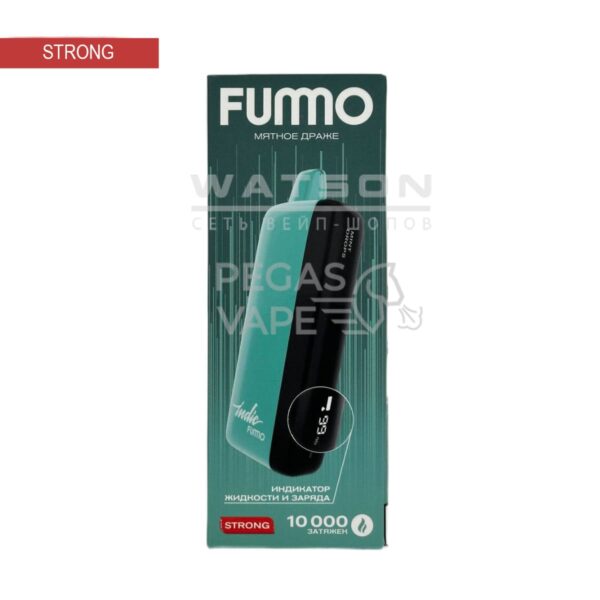 Электронная сигарета Fummo INDIC STRONG 10000 (Мятное Драже) Электронная сигарета Fummo INDIC STRONG 10000 (Мятное Драже)