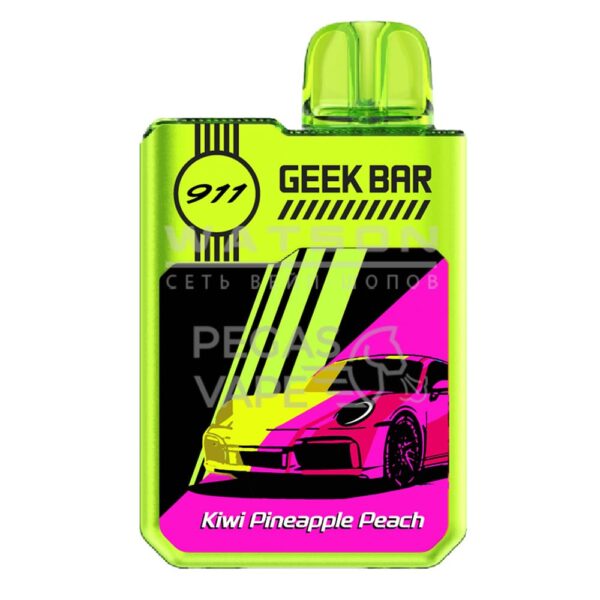 Электронная сигарета Geekbar 911 18000 (Киви ананас персик) Электронная сигарета Geekbar 911 18000 (Киви ананас персик)