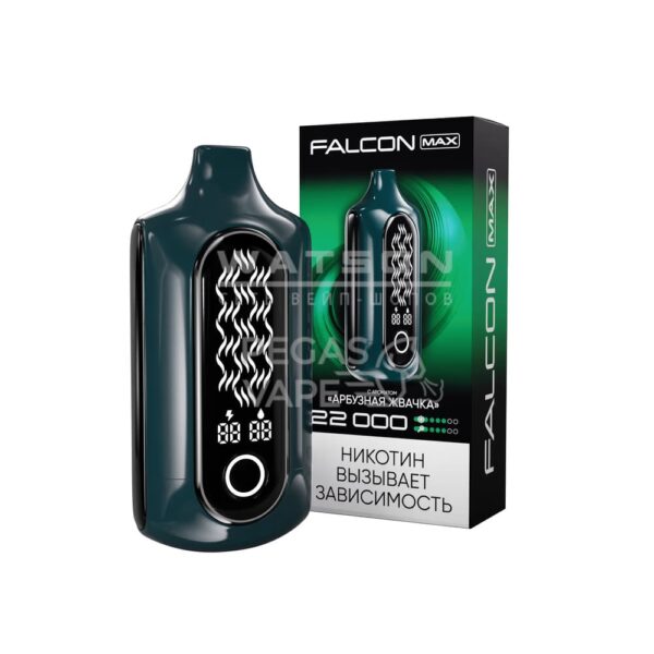 Электронная сигарета FALCON MAX 22000 (Арбузная жвачка) Электронная сигарета FALCON MAX 22000 (Арбузная жвачка)