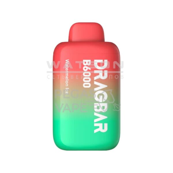 Электронная сигарета DRAGBAR B6000 (Арбуз лед) Электронная сигарета DRAGBAR B6000 (Арбуз лед)