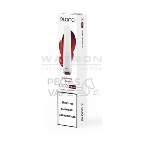 PLONQ PLUS 1500 Клубника Гранат PLONQ PLUS 1500 Клубника Гранат