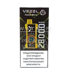 Электронная сигарета VFEEL 28000 (Лимон мята)