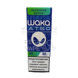 Жидкость WAKA Salt Strong (Яблочная волна) 30 мл 2% (20 мг/мл) Strong