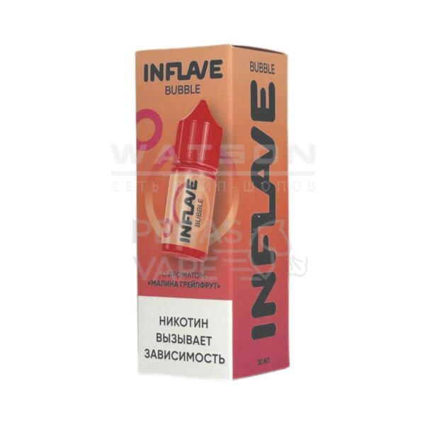 Жидкость INFLAVE BUBBLE (Малина грейпфрут) 30 мл 2% (20 мг/мл) Жидкость INFLAVE BUBBLE (Малина грейпфрут) 30 мл 2% (20 мг/мл)