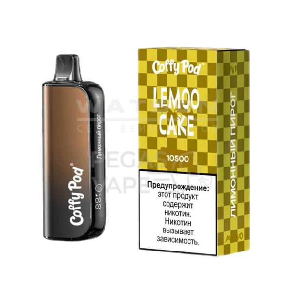Электронная сигарета COFFY POD 10500 (Лимонный пирог) Электронная сигарета COFFY POD 10500 (Лимонный пирог)