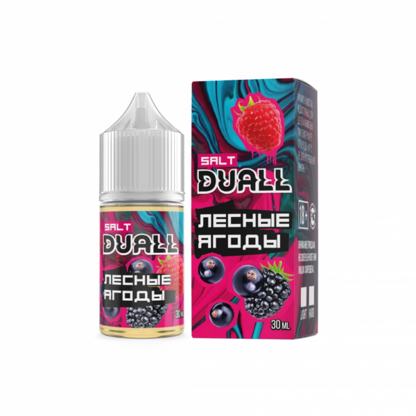 Жидкость DUALL Salt (Лесные ягоды ) 30 мл 2% (20 мг/мл) Жидкость DUALL Salt (Лесные ягоды ) 30 мл 2% (20 мг/мл)
