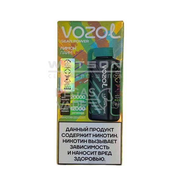 Электронная сигарета VOZOL GEAR POWER 20000 (Лимон лайм) Электронная сигарета VOZOL GEAR POWER 20000 (Лимон лайм)