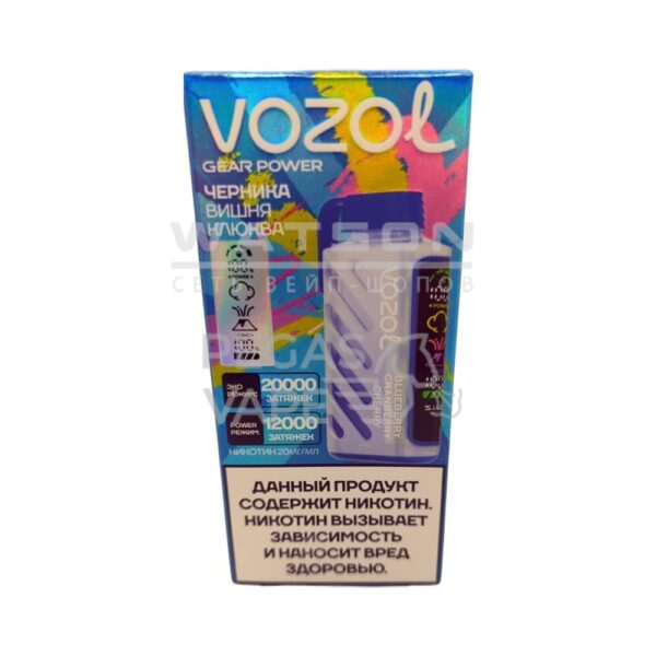 Электронная сигарета VOZOL GEAR POWER 20000 (Черника вишня клюква) Электронная сигарета VOZOL GEAR POWER 20000 (Черника вишня клюква)