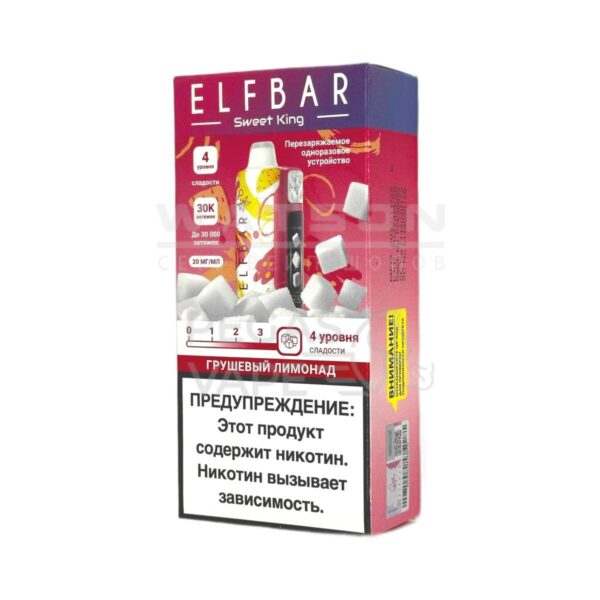 Электронная сигарета Elf Bar Sweet King 30000 (Грушевый лимонад) Электронная сигарета Elf Bar Sweet King 30000 (Грушевый лимонад)
