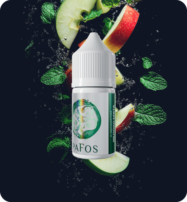 Жидкость PAFOS WHITE 30мл (Яблоко мята) 30 мл 2% (20 мг/мл) Жидкость PAFOS WHITE 30мл (Яблоко мята) 30 мл 2% (20 мг/мл)