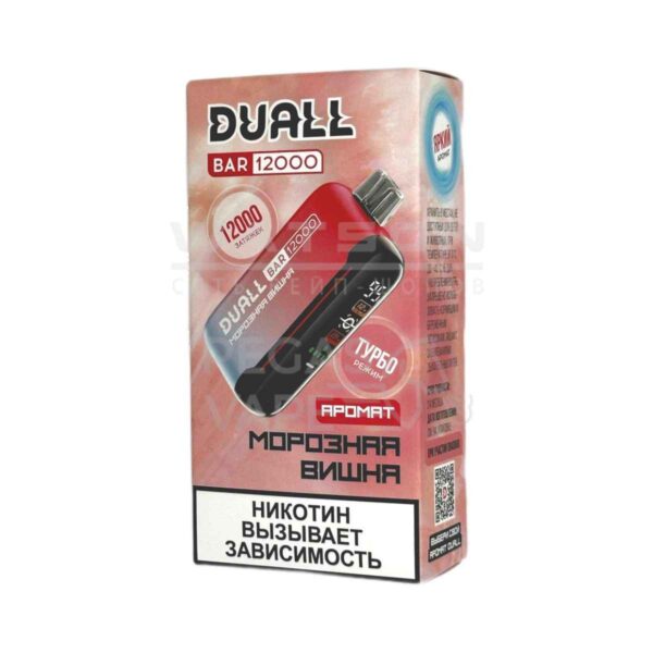 Электронная сигарета DUALL BAR 12000 (Морозная вишня) Электронная сигарета DUALL BAR 12000 (Морозная вишня)