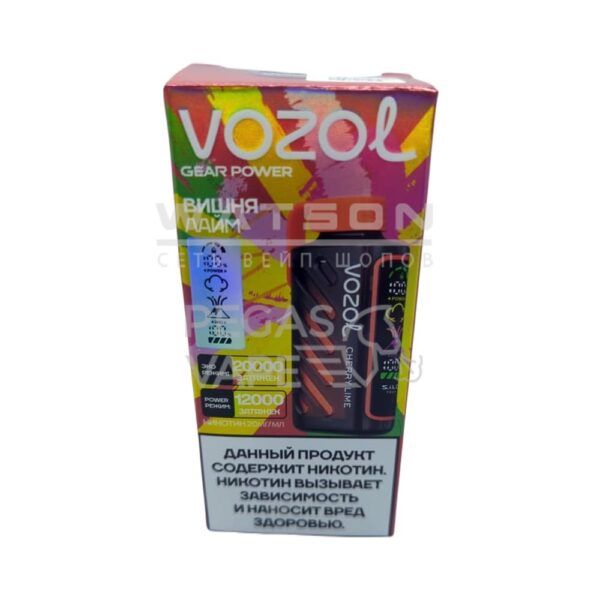 Электронная сигарета VOZOL GEAR POWER 20000 (Вишня лайм) Электронная сигарета VOZOL GEAR POWER 20000 (Вишня лайм)