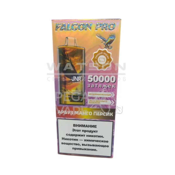 Электронная сигарета JNR FALCON PRO 50000 (Арбуз манго персик) Электронная сигарета JNR FALCON PRO 50000 (Арбуз манго персик)