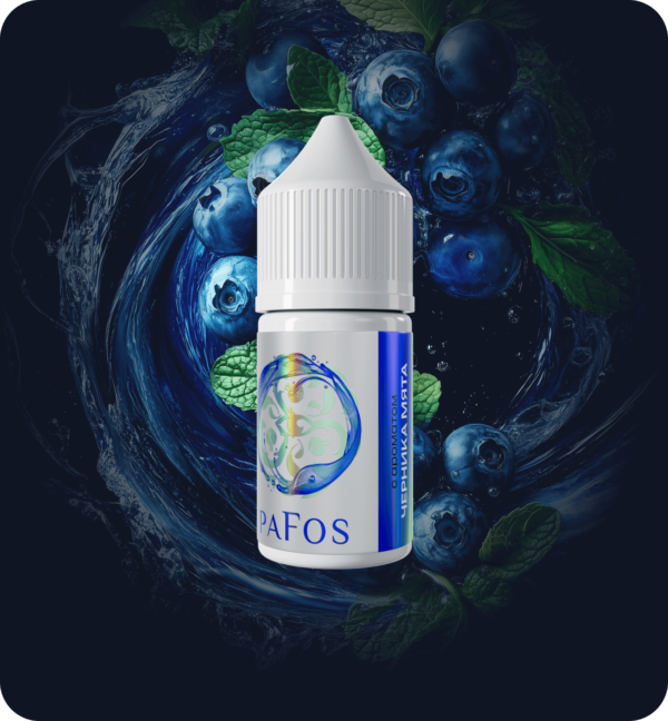Жидкость PAFOS WHITE 30мл (Черника мята) 30 мл 2% (20 мг/мл) Жидкость PAFOS WHITE 30мл (Черника мята) 30 мл 2% (20 мг/мл)