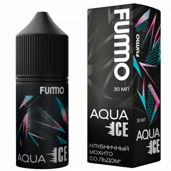 Жидкость Fummo Aqua ACE (Клубничный мохито со льдом) 30 мл 2% (20 мг/мл) Жидкость Fummo Aqua ACE (Клубничный мохито со льдом) 30 мл 2% (20 мг/мл)