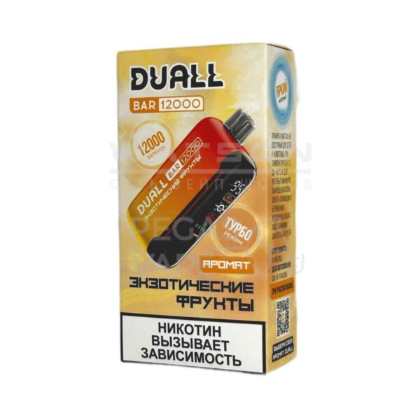 Электронная сигарета DUALL BAR 12000 (Экзотические фрукты) Электронная сигарета DUALL BAR 12000 (Экзотические фрукты)