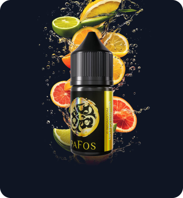 Жидкость PAFOS BLACK 30мл (Цитрусовый микс) 30 мл 2% (20 мг/мл) Strong Жидкость PAFOS BLACK 30мл (Цитрусовый микс) 30 мл 2% (20 мг/мл) Strong