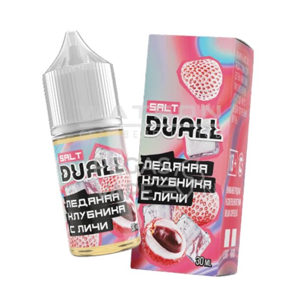 Жидкость DUALL Salt (Ледяная клубника с личи ) 30 мл 2% (20 мг/мл) Жидкость DUALL Salt (Ледяная клубника с личи ) 30 мл 2% (20 мг/мл)