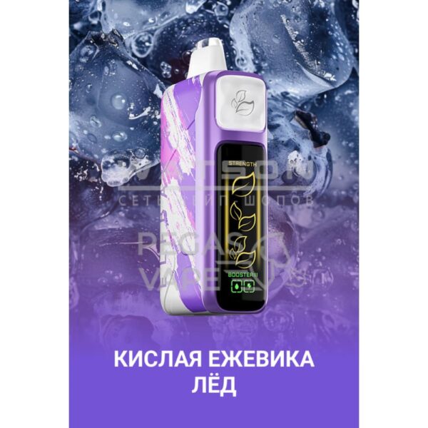 Электронная сигарета Elf Bar Booster Nic King 30000 (Кислая ежевика лед) Электронная сигарета Elf Bar Booster Nic King 30000 (Кислая ежевика лед)