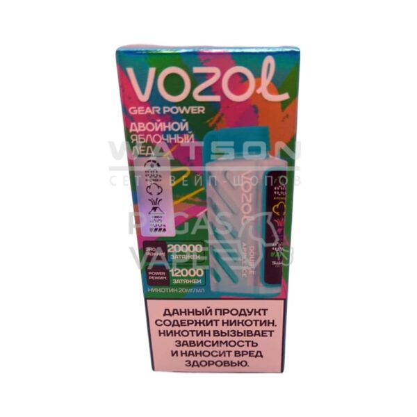 Электронная сигарета VOZOL GEAR POWER 20000 (Двойный яблочный лед) Электронная сигарета VOZOL GEAR POWER 20000 (Двойный яблочный лед)