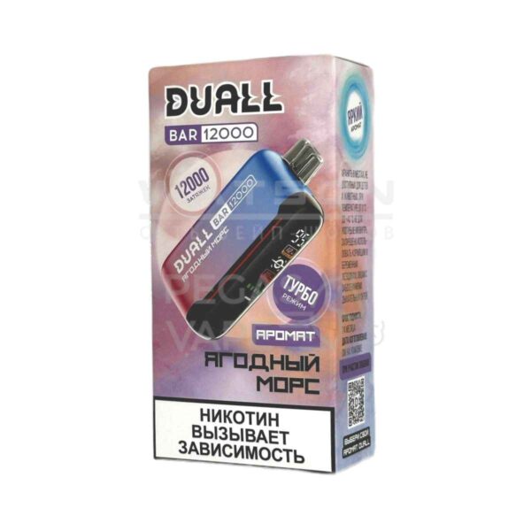 Электронная сигарета DUALL BAR 12000 (Ягодный морс) Электронная сигарета DUALL BAR 12000 (Ягодный морс)