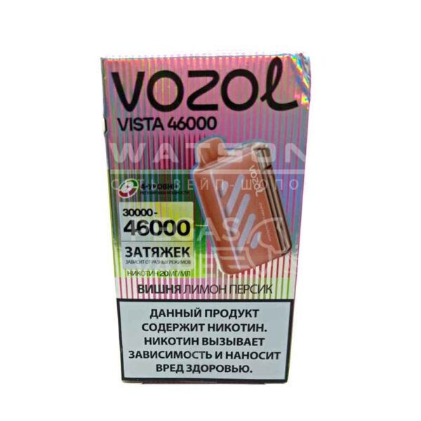 Электронная сигарета VOZOL VISTA 46000 (Вишня лимон персик) Электронная сигарета VOZOL VISTA 46000 (Вишня лимон персик)