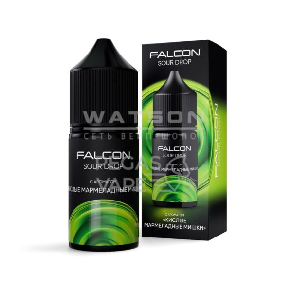 Жидкость FALCON SOUR DROP 30 мл (Кислые мармеладные мишки) 30 мл 2% (20 мг/мл) Жидкость FALCON SOUR DROP 30 мл (Кислые мармеладные мишки) 30 мл 2% (20 мг/мл)