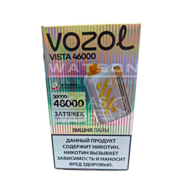 Электронная сигарета VOZOL VISTA 46000 (Вишня лайм) Электронная сигарета VOZOL VISTA 46000 (Вишня лайм)