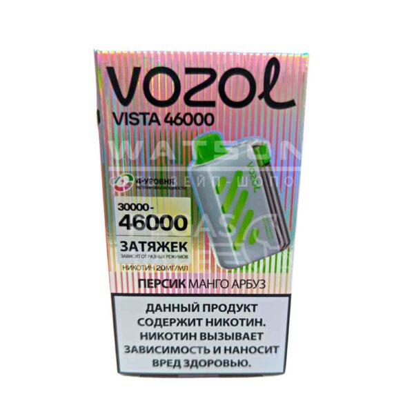 Электронная сигарета VOZOL VISTA 46000 (Персик манго арбуз) Электронная сигарета VOZOL VISTA 46000 (Персик манго арбуз)
