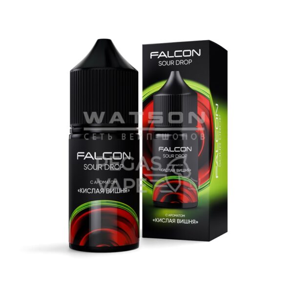 Жидкость FALCON SOUR DROP 30 мл (Кислая вишня) 30 мл 2% (20 мг/мл) Жидкость FALCON SOUR DROP 30 мл (Кислая вишня) 30 мл 2% (20 мг/мл)