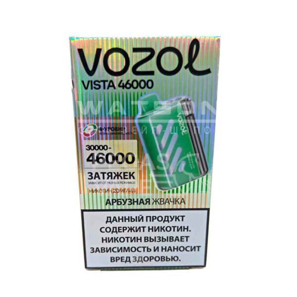 Электронная сигарета VOZOL VISTA 46000 (Арбузная жевательная резинка) Электронная сигарета VOZOL VISTA 46000 (Арбузная жевательная резинка)