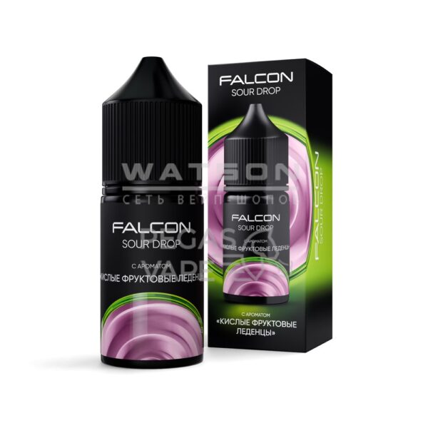 Жидкость FALCON SOUR DROP 30 мл (Кислые фруктовые леденцы) 30 мл 2% (20 мг/мл) Жидкость FALCON SOUR DROP 30 мл (Кислые фруктовые леденцы) 30 мл 2% (20 мг/мл)