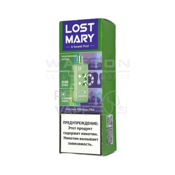 Картридж Lost Mary X-Link Sweet (Кислое яблоко лед) Картридж Lost Mary X-Link Sweet (Кислое яблоко лед)