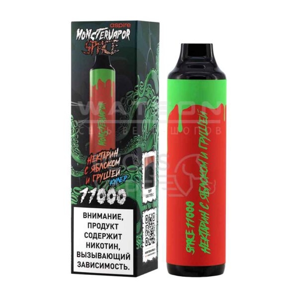 Электронная сигарета MONSTERVAPOR SPACE 11000 (Нектарин с яблоком и грушей) Электронная сигарета MONSTERVAPOR SPACE 11000 (Нектарин с яблоком и грушей)