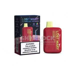 Электронная сигарета LOST MARY OS4000 Cranberry Soda (Клюквенная газировка)
