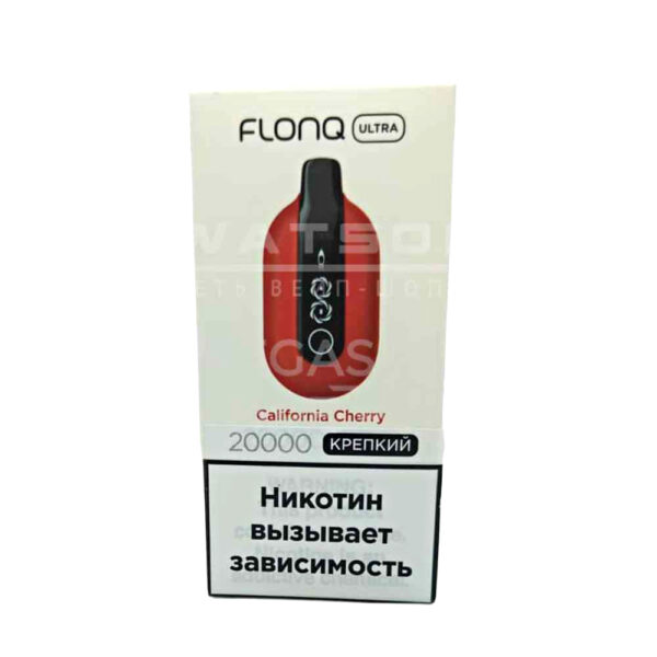 Электронная сигарета FLONQ ULTRA 20000 (Вишневая бомба) Электронная сигарета FLONQ ULTRA 20000 (Вишневая бомба)