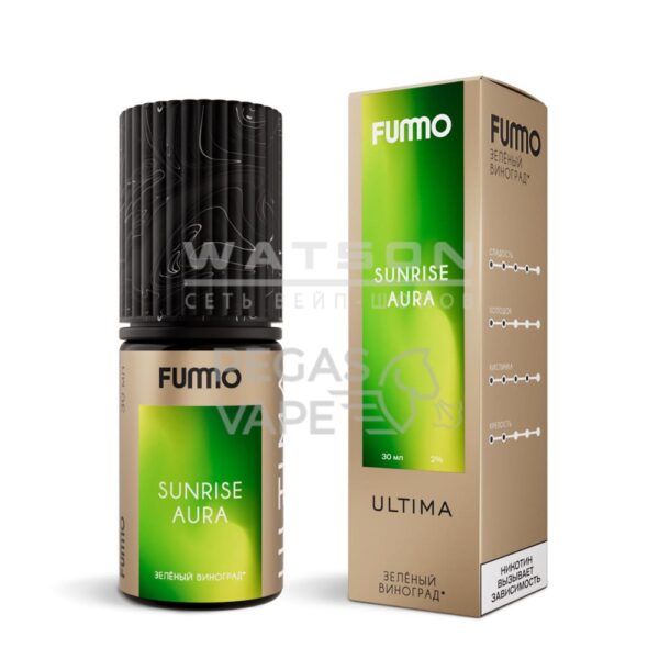 Жидкость FUMMO ULTIMA Зеленый виноград 30 мл 2% (20 мг/мл) Жидкость FUMMO ULTIMA Зеленый виноград 30 мл 2% (20 мг/мл)